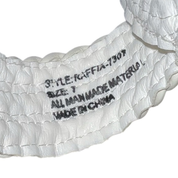 INGARO Sport - White Woven Cloth Sandals - Women’s Size 7 - Picture 8 of 8